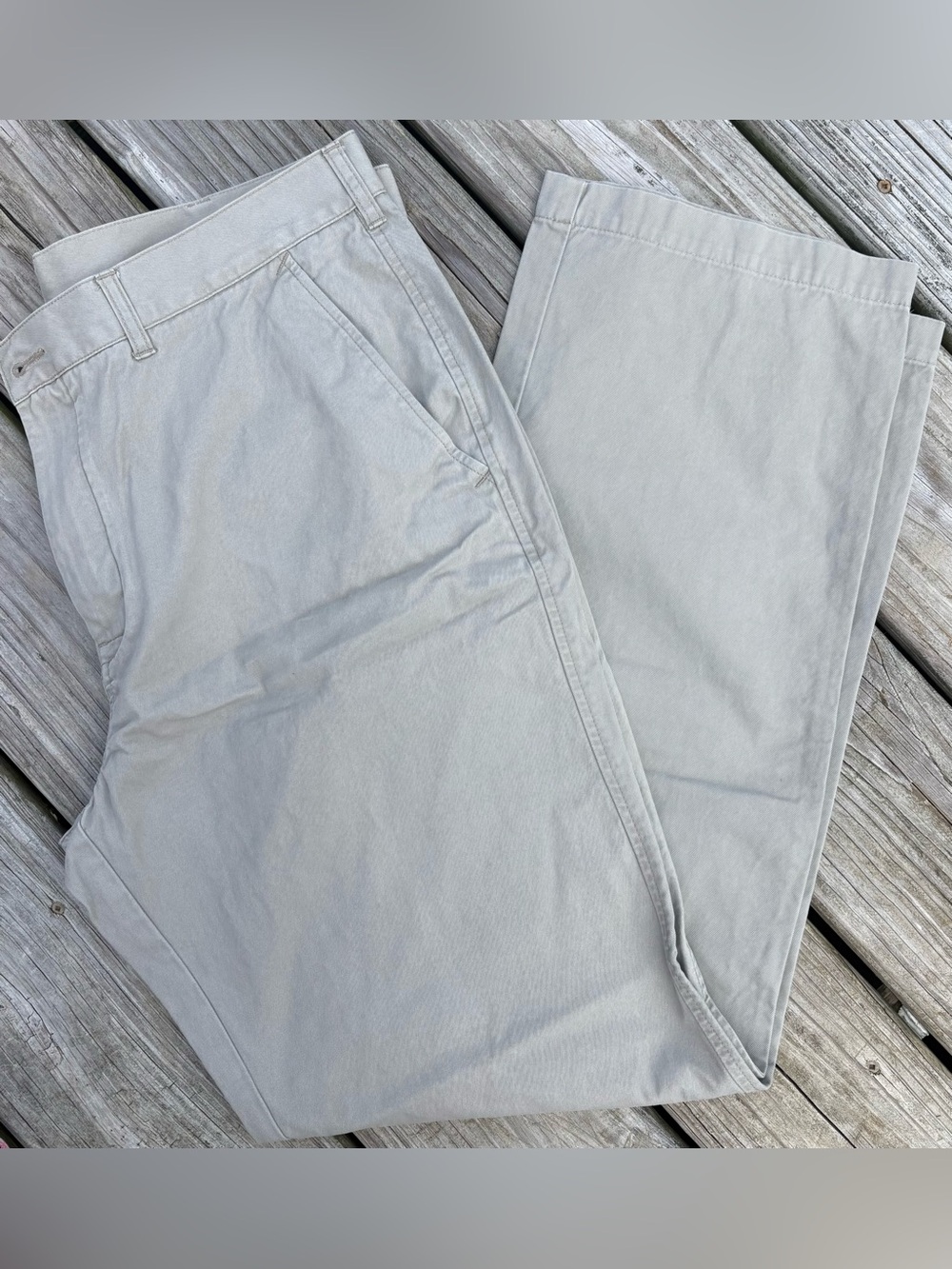 Lacoste Men's Light Beige Chino Pants
